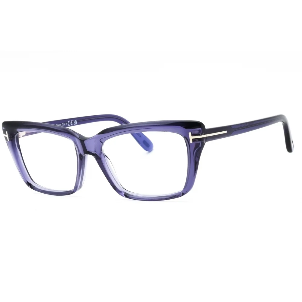 NWT Tom Ford FT5894-B Violet Cat Eye 56mm Eyeglasses